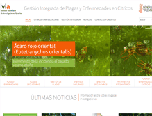 Tablet Screenshot of gipcitricos.ivia.es
